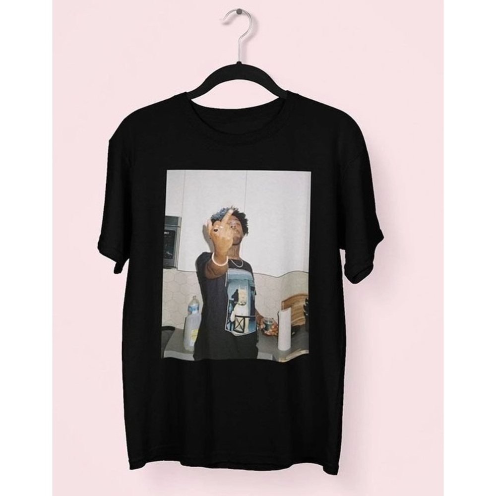 Brent Faiyaz Middle Finger 90S Rap Shirt